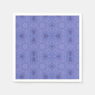 Violett lila zartes geometrisches Muster Serviette