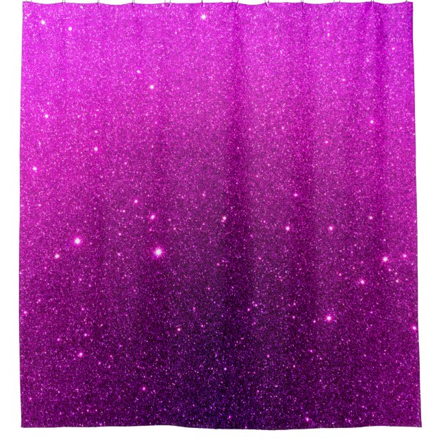 Violett Luxus Textur. Violetter Urlaubshintergrund Duschvorhang (Vorderseite)