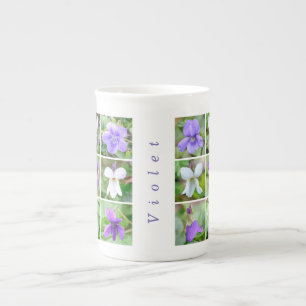 'Violett' Prozellantasse
