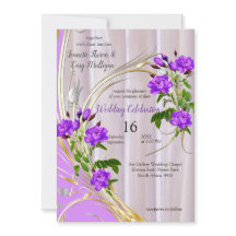 Violett Purplisch-Rose auf Magenta-Pink-Seide