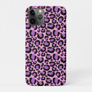 Violett Rosa Gepard Leopard Muster Tierliebhaber Case-Mate iPhone Hülle