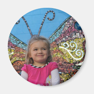 Violett (Schafe) Schmetterlingsmagnet Magnet