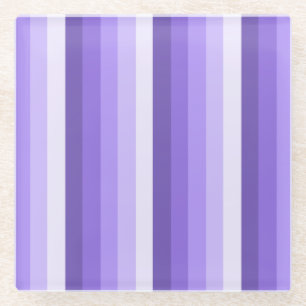 Violett-Schattenstreifen Glasuntersetzer
