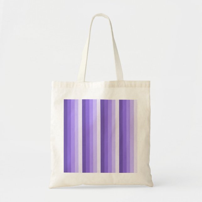 Violett-Schattenstreifen Tragetasche (Vorne)