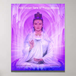 Violett Tara Poster