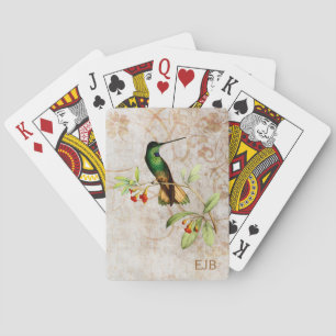 Violett-Throated Hummingbird Playing Cards Spielkarten