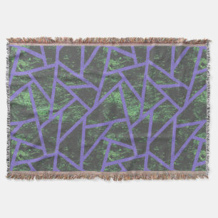 Violett und grünes Mosaik Decke