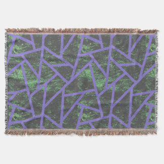 Violett und grünes Mosaik Decke
