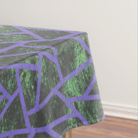 Violett und grünes Mosaik
