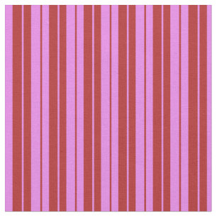 Violett und rote Streifen Stoff
