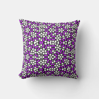 Violett Verwirrtheit Kissen