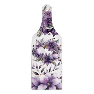 Violett Weinberg: Ein Blumenfest Schneidebrett