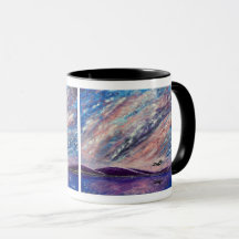 Violettabend-Tasse