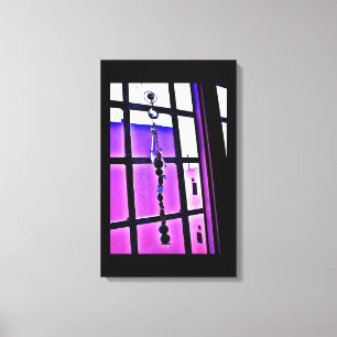 Violettansicht Leinwanddruck