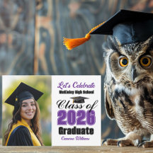 Violette Abschlussfeier der Klasse 2026 Foto
