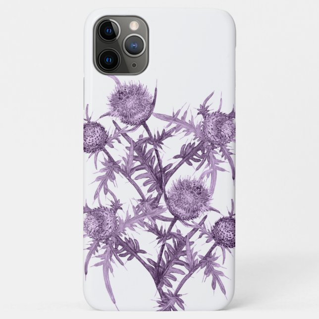 violette Blume Case-Mate iPhone Hülle (Rückseite)