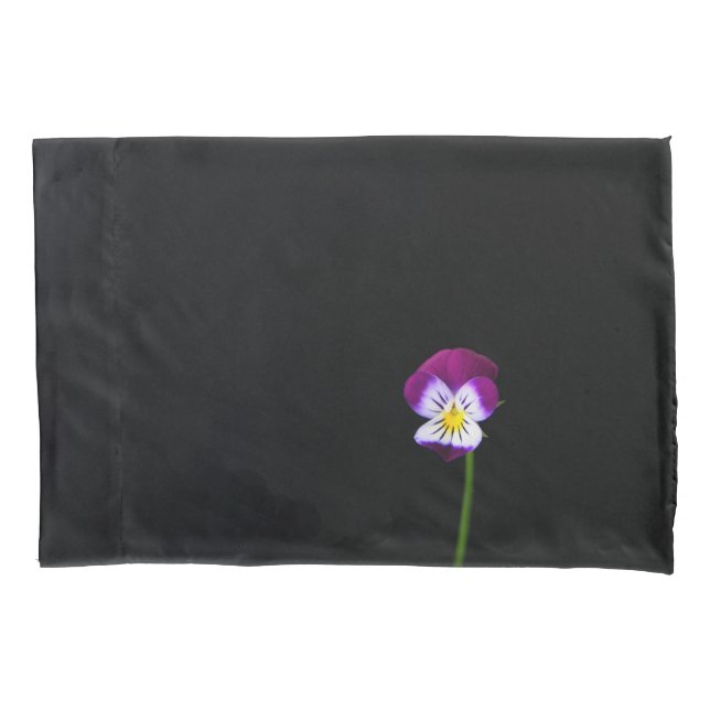 Violette Blume pccnm Kissenbezug (Vorderseite)