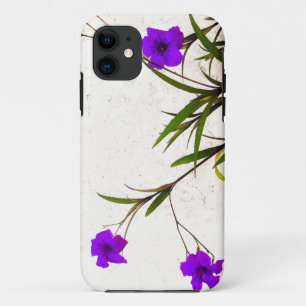 Violette Blumen in der Brise Case-Mate iPhone Hülle