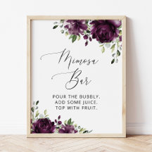 Violette Blumen, Pflaumen, Blume, Boho, Mimosa Bar