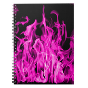 Violette Flamme und violette Feuergeschenke von St Notizblock