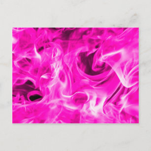 Violette Flammen und violette Feuergeschenke aus S Postkarte