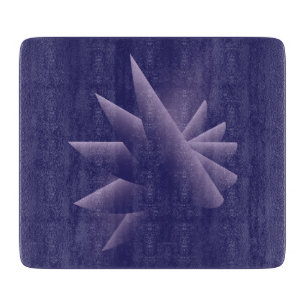 Violette Flügel Schneidebrett