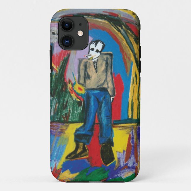 Violette Nacht (2 von 3) Smartphone-Fall Case-Mate iPhone Hülle (Rückseite)