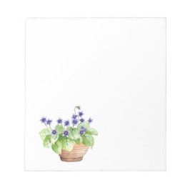 Violette Notizblock