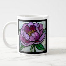 Violette Pfingstrose gefärbt