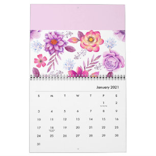 Violette Rose Kalender
