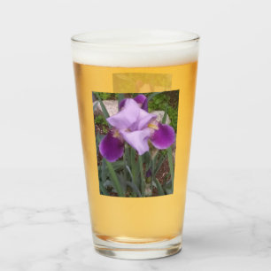 Violette Schwertlilie aus Glas