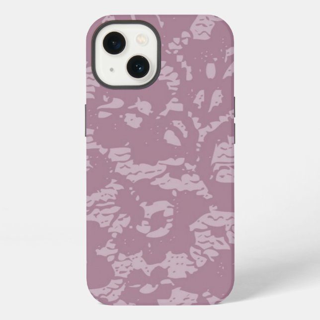 Violette Spitze iPhone Hülle (Rückseite)