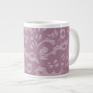 Violette Spitze Jumbo-Tasse