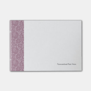 Violette Spitze Post-it Klebezettel