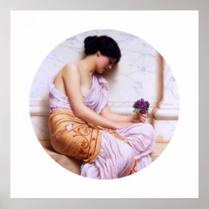 Violette, Süßviolette c1908 Poster