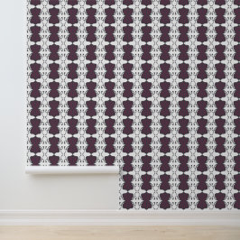 Violette Tentakel-Blumen-Wallpaper Tapete