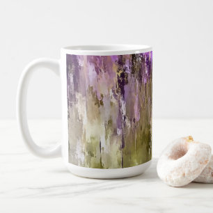 Violette Träume und olivfarbene Himmel Kaffeetasse