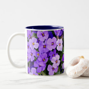 Violette Zweifarbige Tasse
