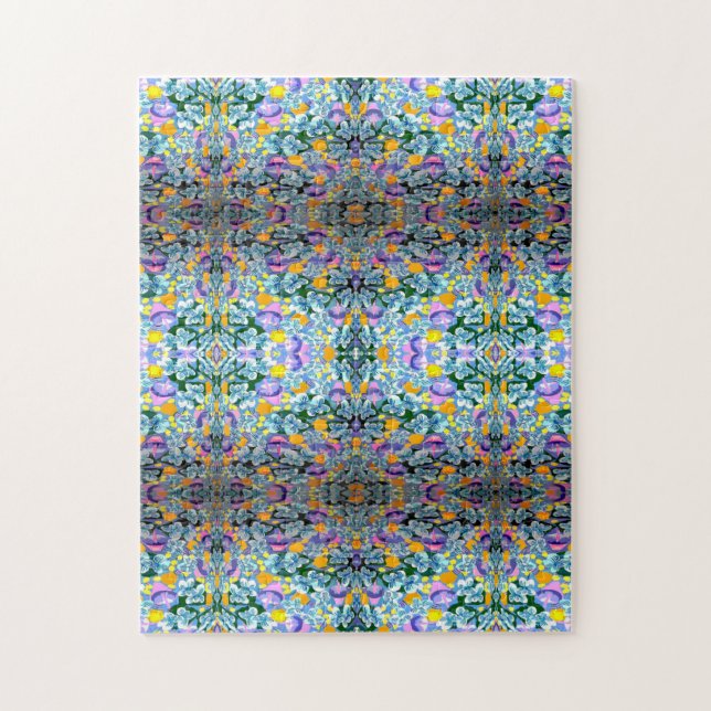 Violetten und Lampen (Vertikal)