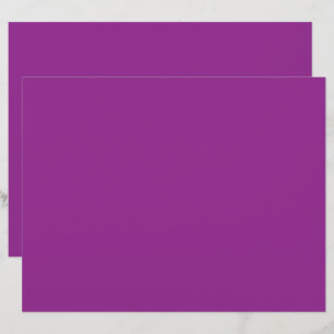 Violetter Briefkopf   Elegante Geschäftskennzeichn