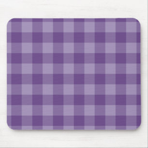 Violetter karierter Hintergrund Mousepad