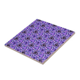 Violetter Puls Fliese