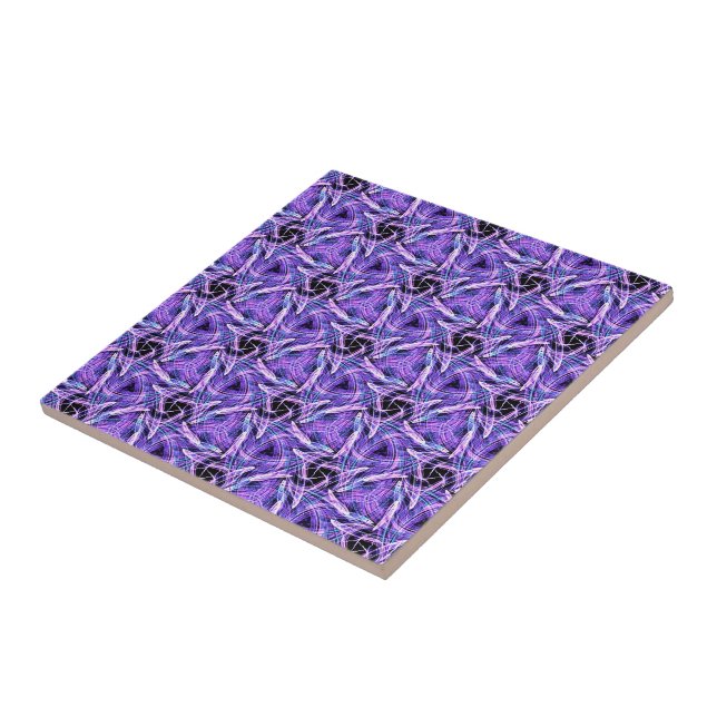 Violetter Puls Fliese (Seite)