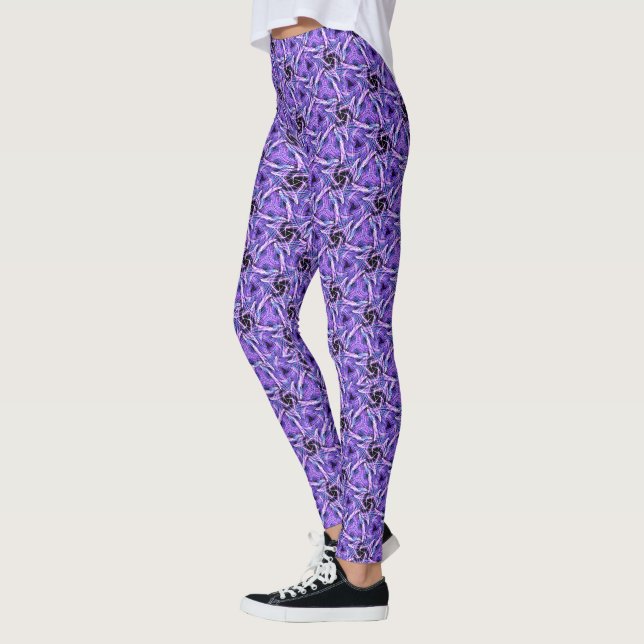 Violetter Puls Leggings (Links)