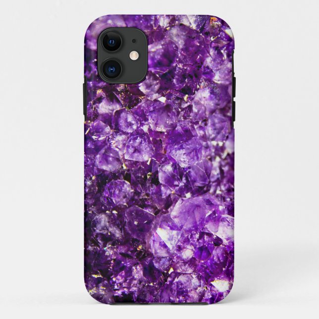 Violetter Steinkasten Case-Mate iPhone Hülle (Rückseite)