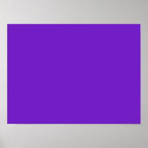 Violettes Herz Poster