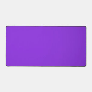 Violettfarbe Einfache, monochrome Schlichte Violet Schreibtischunterlage