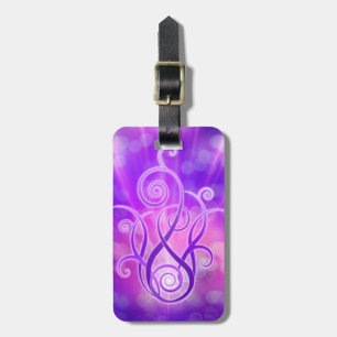 Violettflame/Violettfeuer Gepäckanhänger