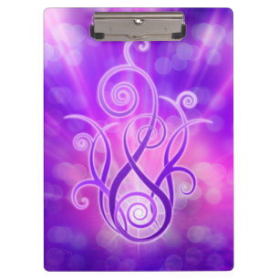 Violettflame/Violettfeuer Klemmbrett