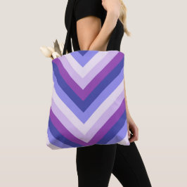 Violettpuls Zickzack Tasche